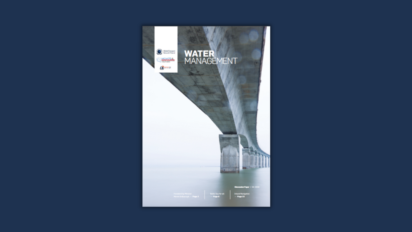 Raport “Water Management”