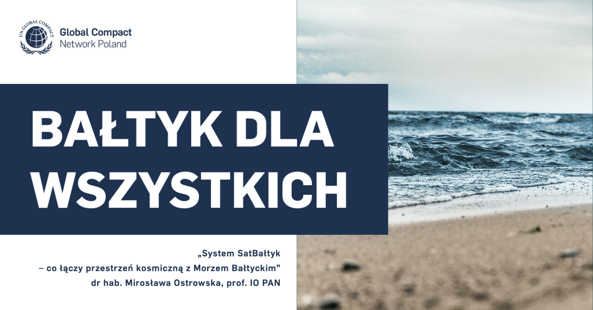 Bałtyk dla Wszystkich: System SatBałtyk – co łączy przestrzeń kosmiczną z Morzem Bałtyckim