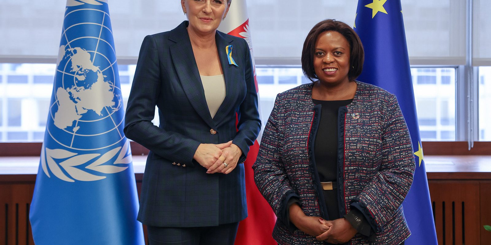 Spotkanie Pierwszej Damy RP z Sandą Ojiambo, CEO & Executive Director UN Global Compact