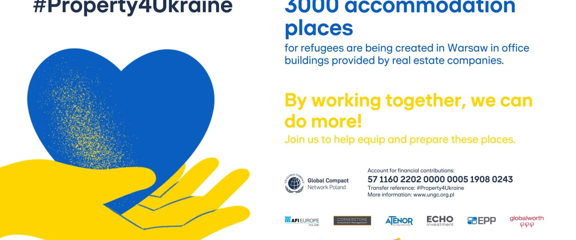 #Property4Ukraine. Branża nieruchomości zapewnia dach nad głową dla 3 tys. uchodźców