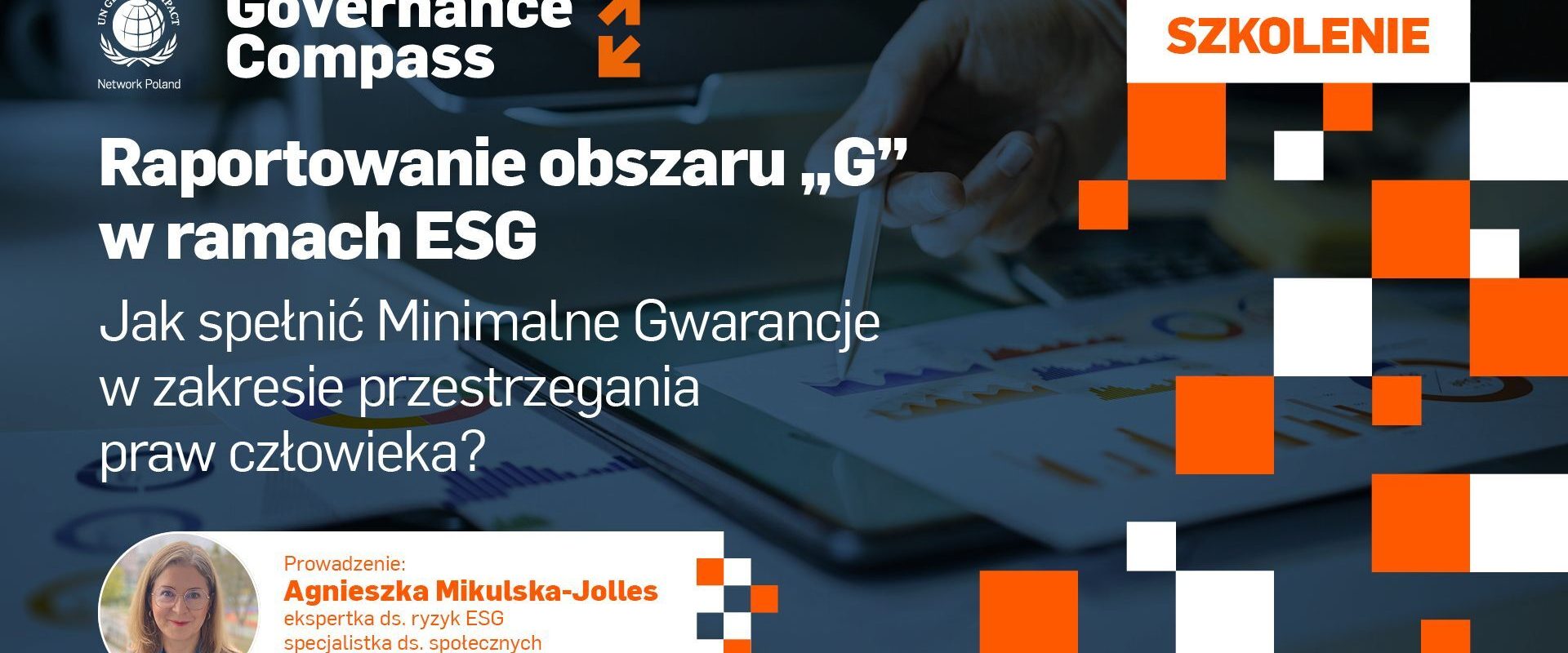 Szkolenie z raportowania obszaru „G” w ESG