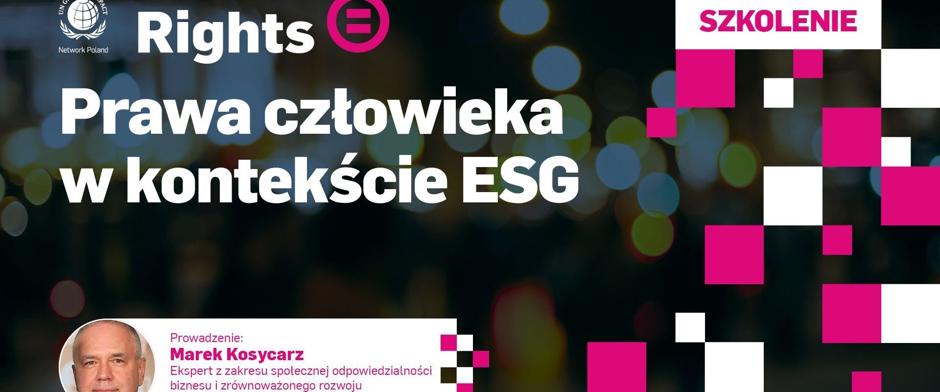 Szkolenie „Prawa człowieka w kontekście ESG”