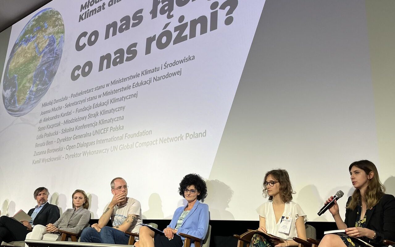 „Młodzi dla klimatu – klimat dla młodych” – konferencja zorganizowana przez Ministerstwo Klimatu i Środowiska