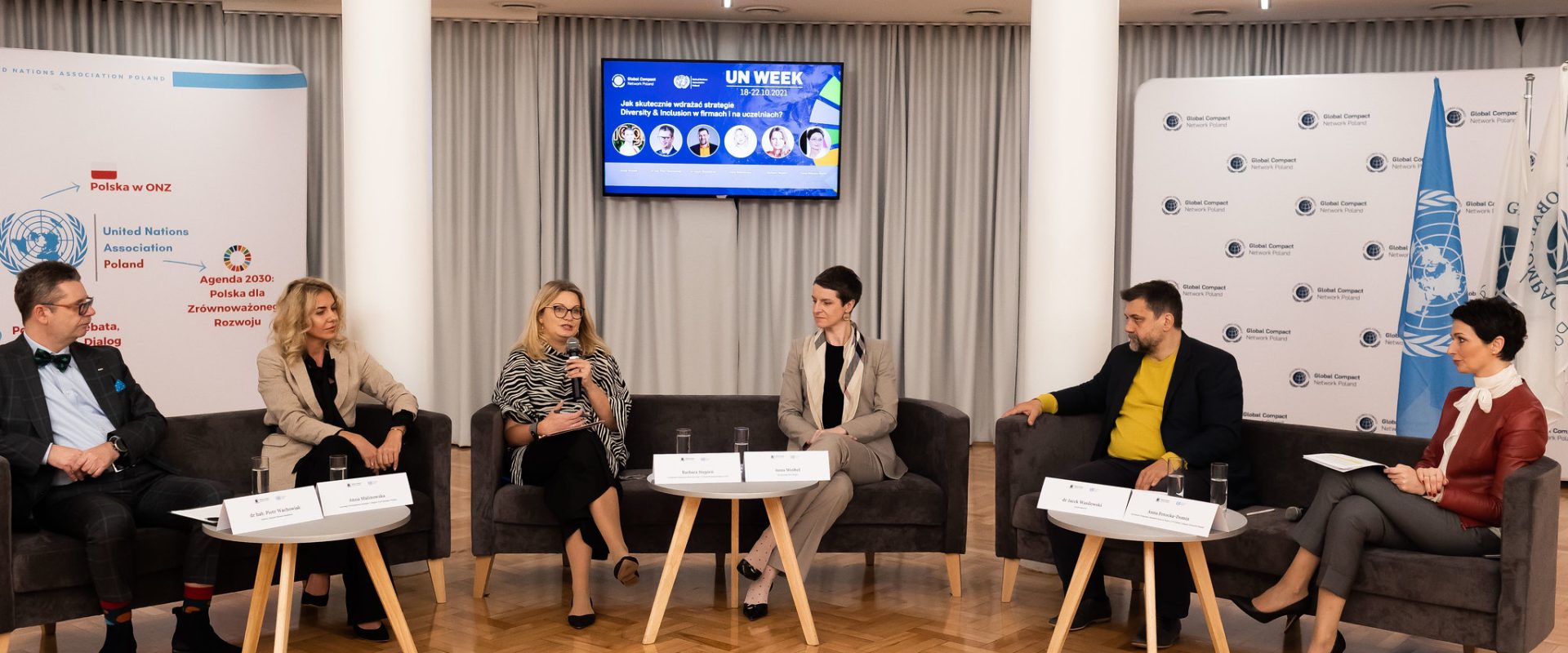 UN WEEK 2021 Debata „Jak skutecznie wdrażać strategie Diversity & Inclusion”