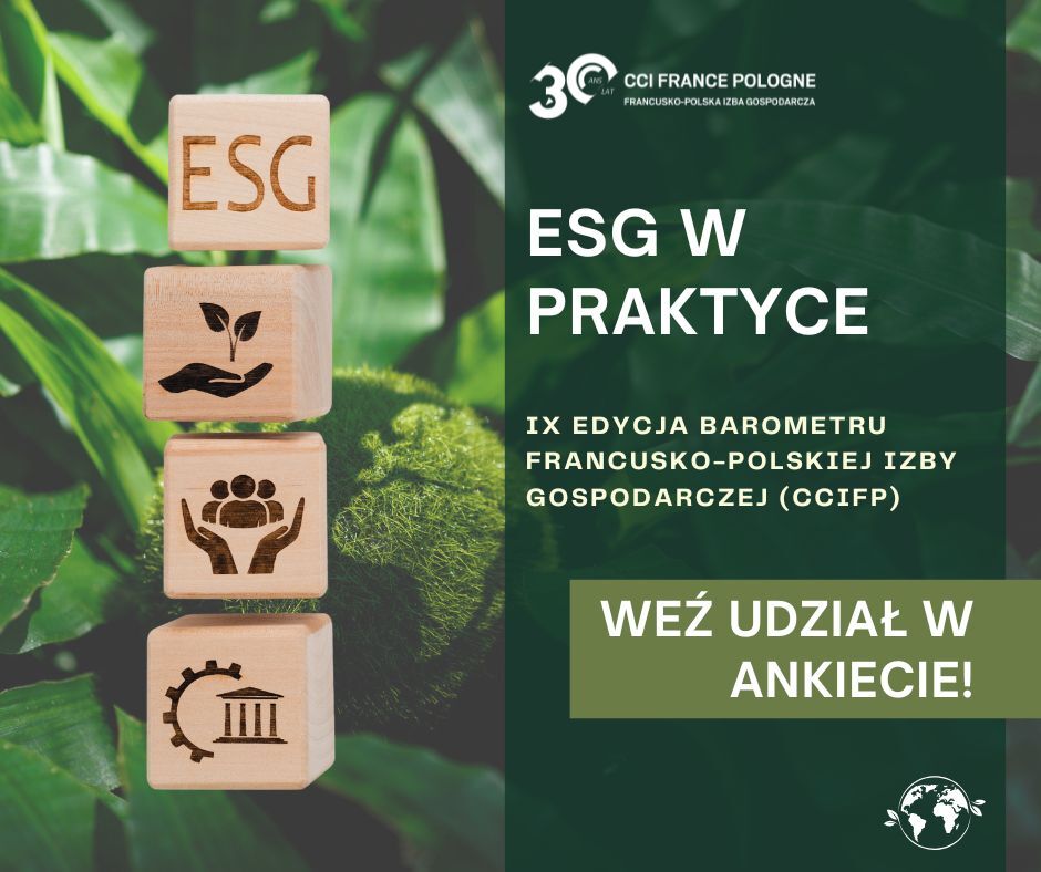 UN GCNP patronem badania „ESG w praktyce – barometr Francusko – Polskiej Izby Gospodarczej”
