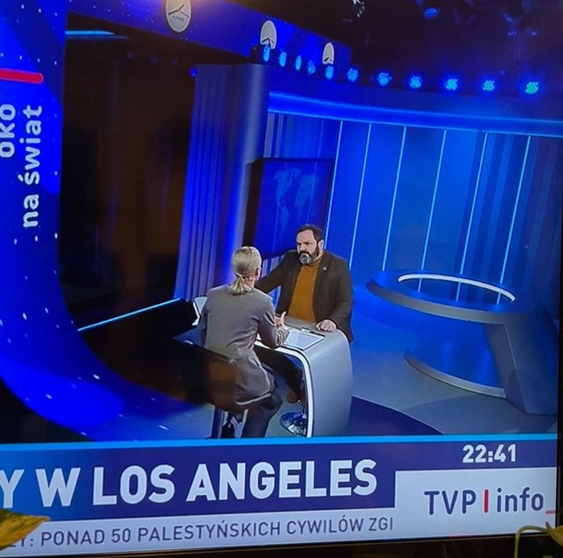 Dyrektor Wykonawczy UN GCNP w programie „Okno na świat” w TVP Info