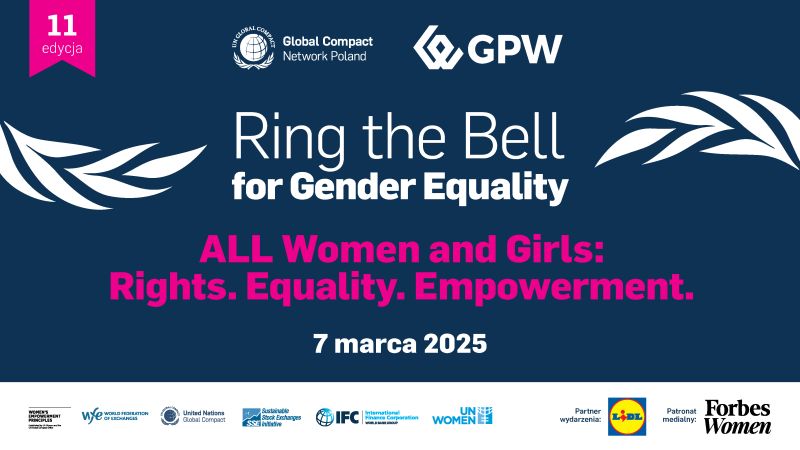 Już za tydzień 11. edycja Ring the Bell for Gender Equality