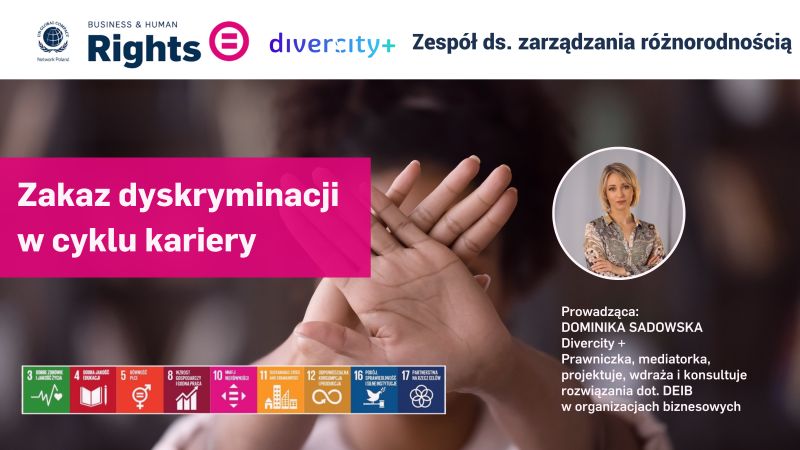 Spotkanie zespołu ds. zarządzania różnorodnością dot. zakazu dyskryminacji w cyklu kariery
