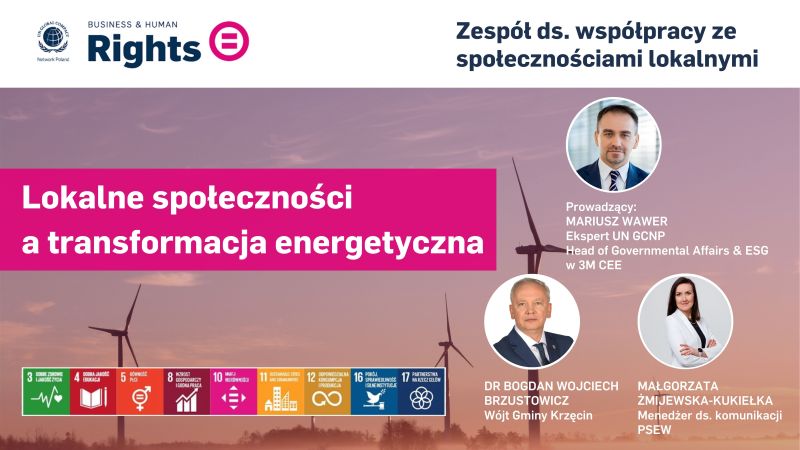 Społeczności lokalne a transformacja energetyczna