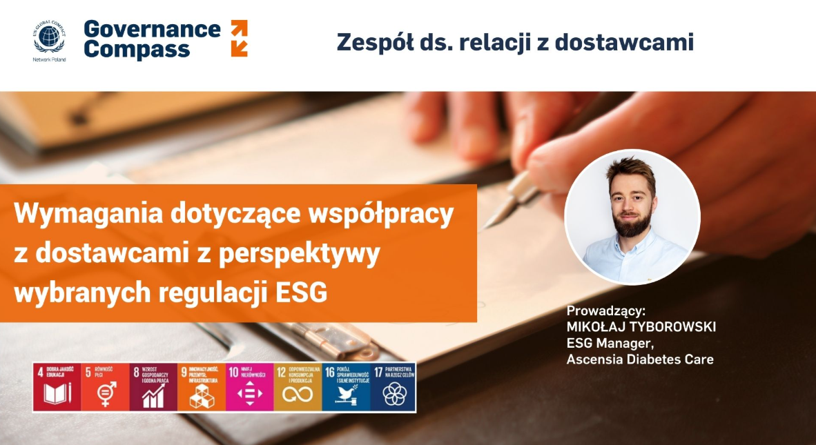 Spotkanie Zespołu ds. Relacji z Dostawcami w ramach Governance Compass Programme