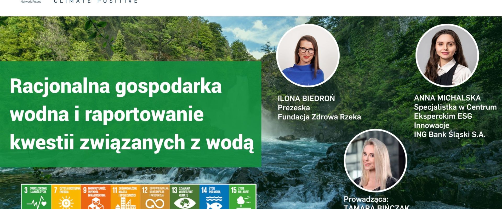 Racjonalna gospodarka wodna i raportowanie kwestii związanych z wodą – relacja ze spotkania Zespołu ds. Bioróżnorodności