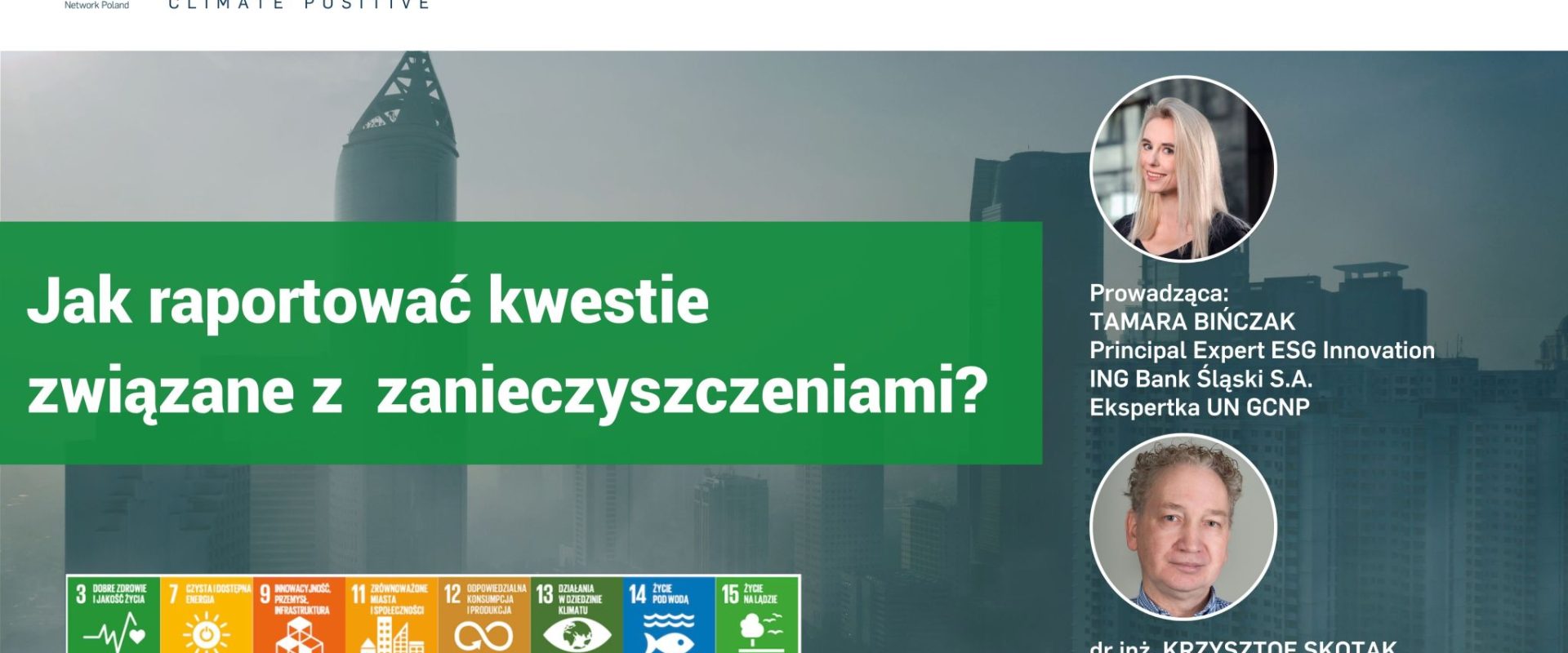 Spotkanie zespołu ds. bioróżnorodności: Jak raportować kwestie związane z zanieczyszczeniami??