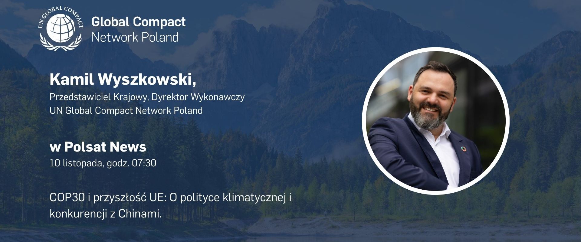 Kamil Wyszkowski o polityce klimatycznej UE i COP30 w Polsat News
