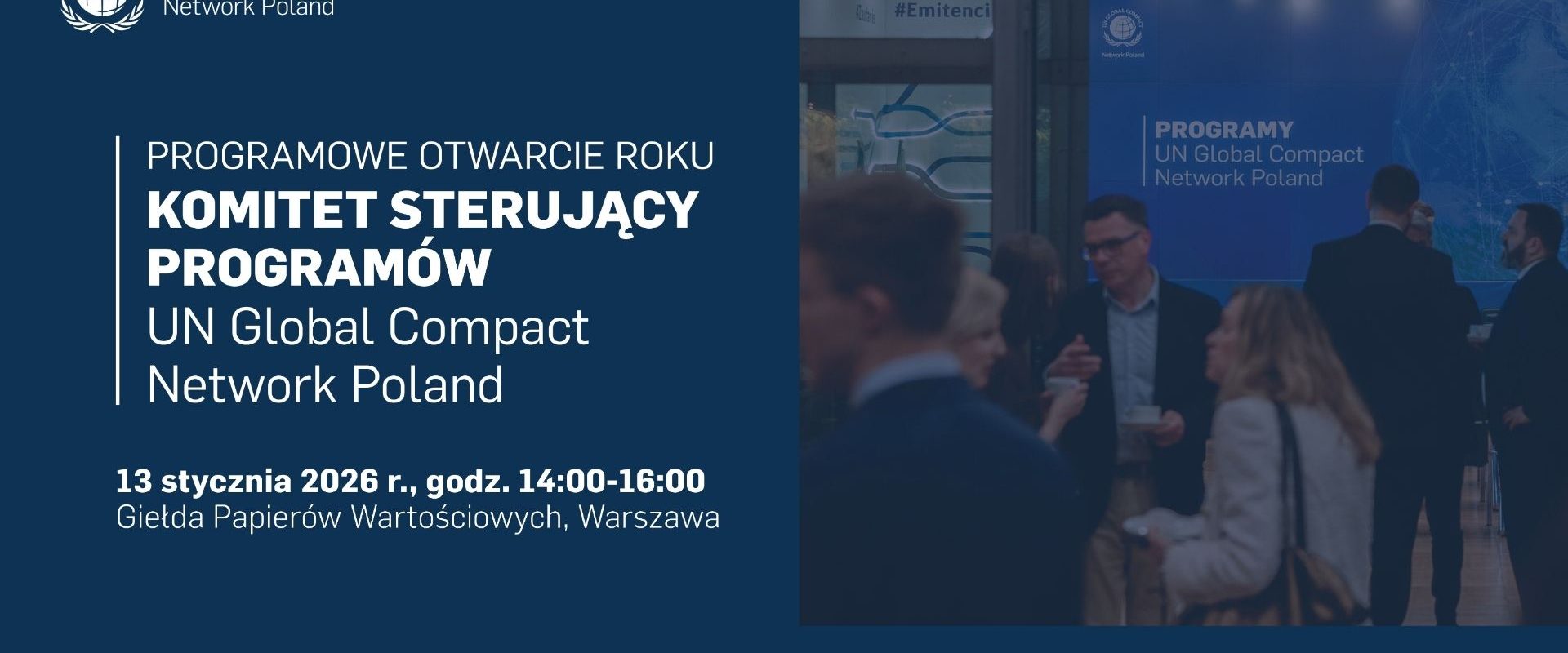 Posiedzenie Komitetu Sterującego Programów UN Global Compact Network Poland na GPW