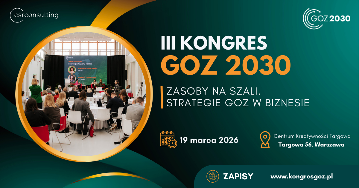 III Kongres GOZ 2030 „Zasoby na szali. Strategie GOZ w biznesie”