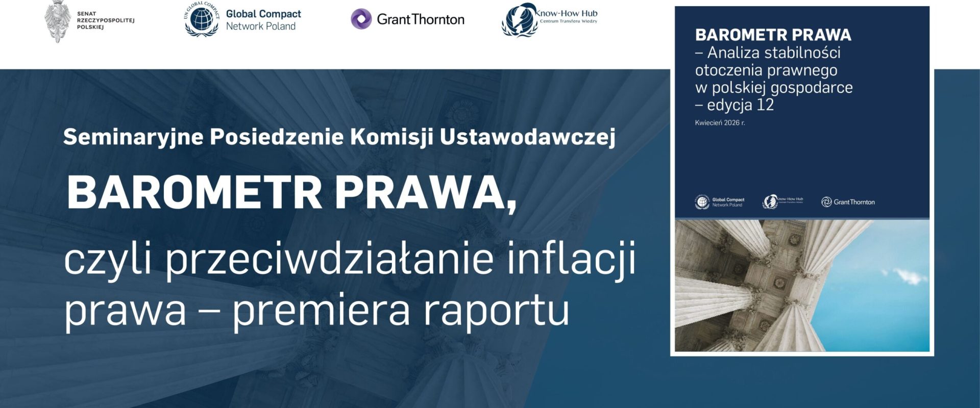 Przyrost nowych przepisów w Polsce wyraźnie hamuje – wynika z najnowszego raportu „Bartometr Prawa 2026”