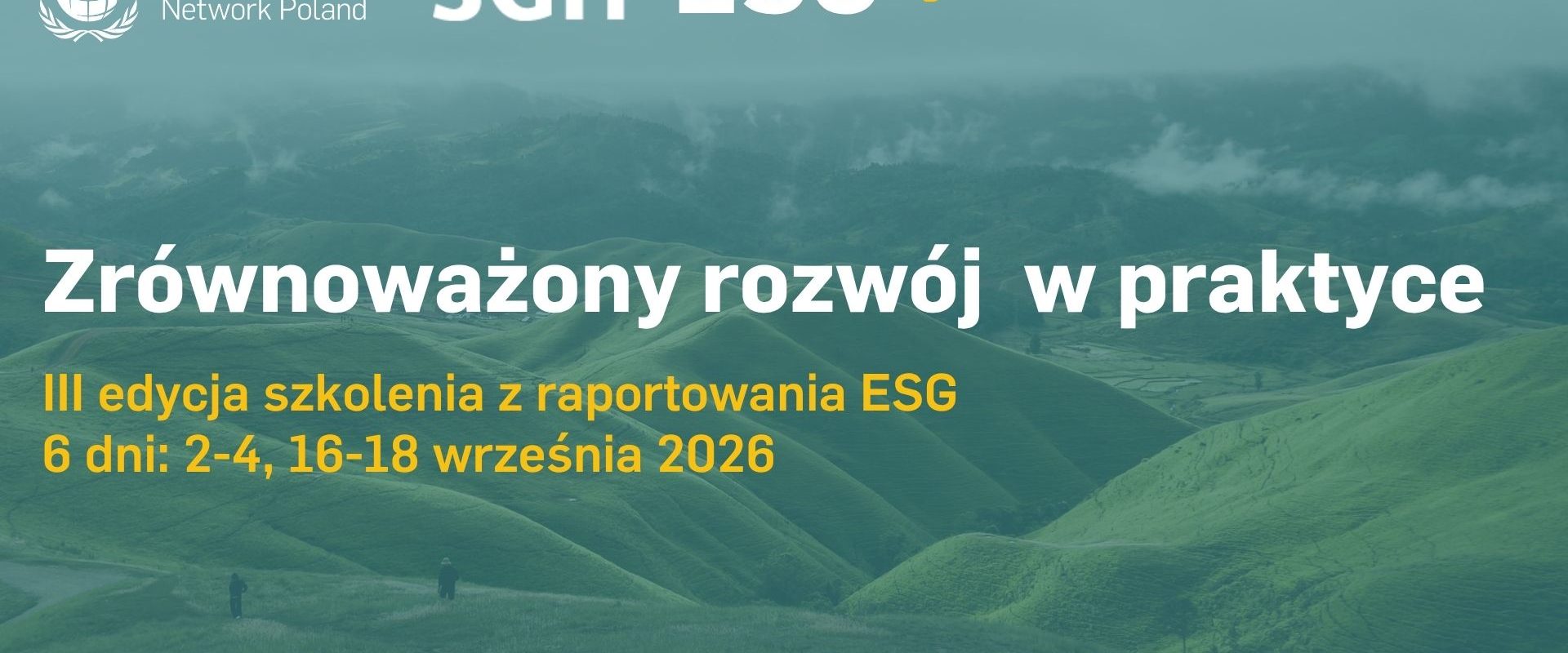 Szkolenia ESG 2026 – Ruszyły zapisy na nową edycję